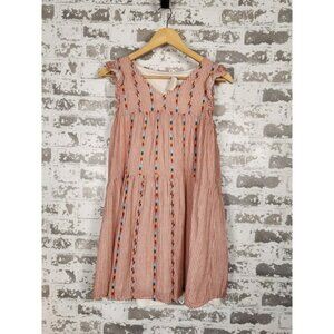 Savanna Jane Dress Size Small Embroidered Artsy Festival Western Beachy Coastal‎